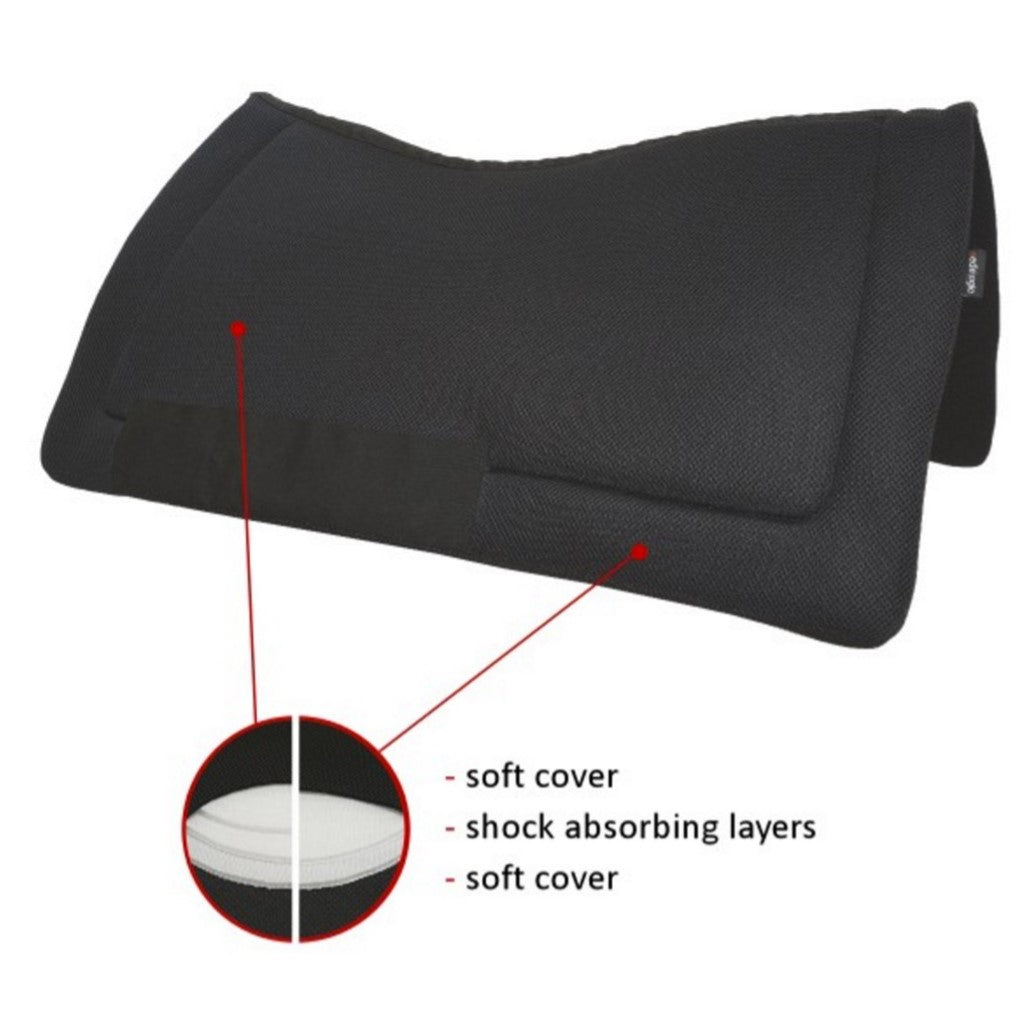 Sedelogic Orthopedic Western Saddle Pad